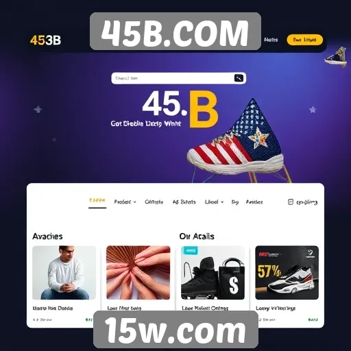 Acessibilidade e usabilidade do site 45B.COM